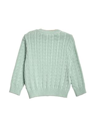 Maglia in filo di cotone verde LITTLE BEAR KIDS | 8300MENTA